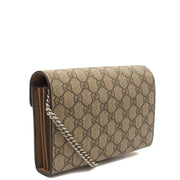 Picture of Gucci Cross Body Dionysus Chain Wallet in GG Supreme, Leather