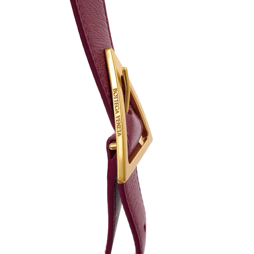 Picture of Bottega Veneta Cross Body Cassette in Raspberry, Intrecciato Nappa