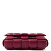 Picture of Bottega Veneta Cross Body Cassette in Raspberry, Intrecciato Nappa