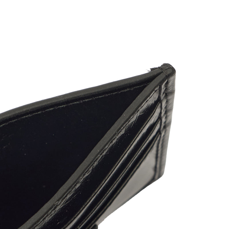 Picture of Prada Card Holder Card Holder in Black, Leather