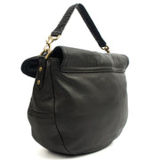 Picture of Mulberry Cross Body Effie Hobo in Black, Calfskin Leather
