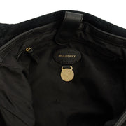 Picture of Mulberry Cross Body Effie Hobo in Black, Calfskin Leather