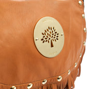 Picture of Mulberry Cross Body Daria Satchel in Deer Brown, Calfskin Leather