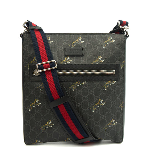 Picture of Gucci Cross Body Messenger in Night Courrier GG Supreme, Leather