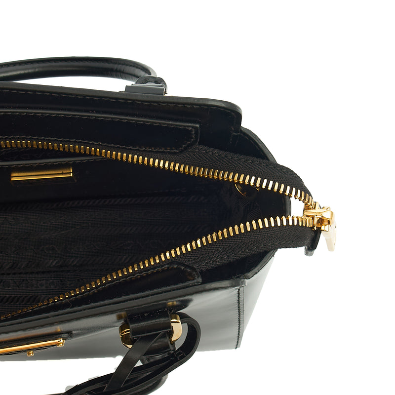 Picture of Prada Mini Bag Galleria Saffiano Mini in Black, Leather