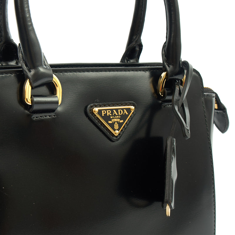 Picture of Prada Mini Bag Galleria Saffiano Mini in Black, Leather