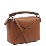 Picture of Loewe Cross Body Puzzle - Mini in Brown, Leather