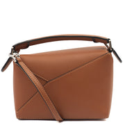 Picture of Loewe Cross Body Puzzle - Mini in Brown, Leather