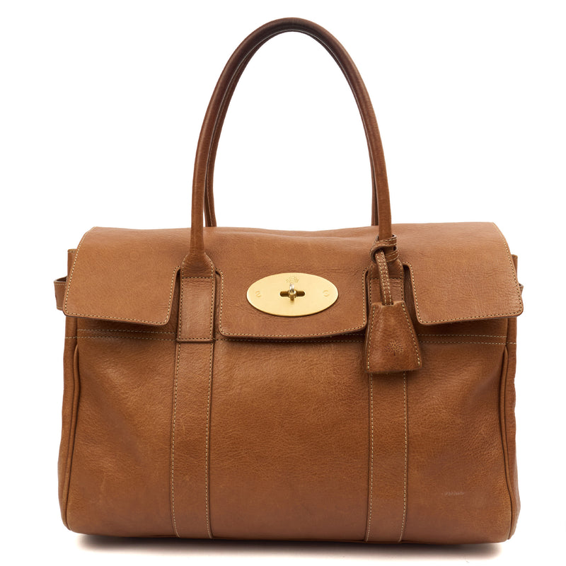 Picture of Mulberry Tote Bayswater Heritage in Oak, Leather