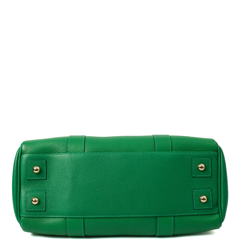 Picture of Mulberry Tote Bayswater Heritage in Lawn Green, Calfskin Leather