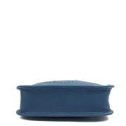 Picture of Hermes Cross Body Evelyne 16 in Bleu Jean, Clemence Leather