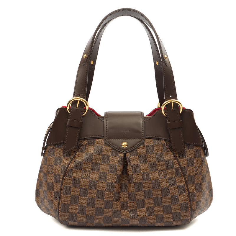 Picture of Louis Vuitton Tote Sistina MM in Damier Ebene, Canvas