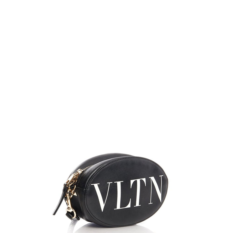 Picture of Valentino Cross Body V Logo Crossbody in Black, Calfskin