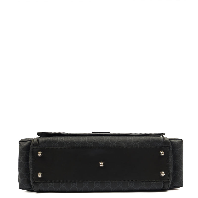 Picture of Gucci Cross Body Baby Carrier in GG Supreme, Exotic Effect Leather