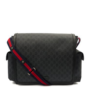 Picture of Gucci Cross Body Baby Carrier in GG Supreme, Exotic Effect Leather