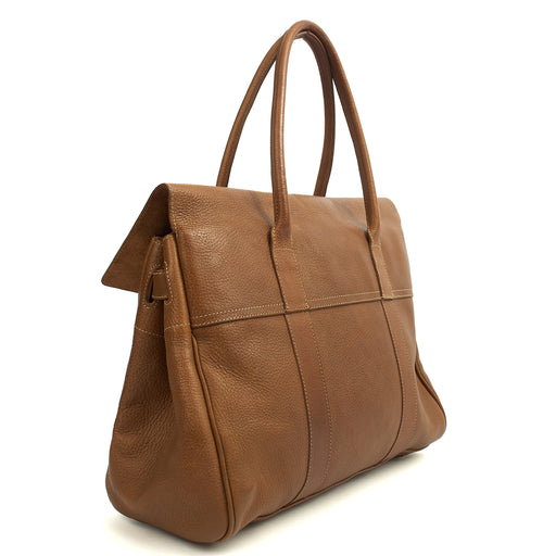 Picture of Mulberry Tote Bayswater Heritage in Oak, Calfskin Leather