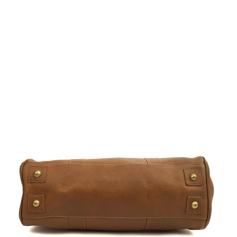 Picture of Mulberry Tote Bayswater Heritage in Oak, Calfskin Leather