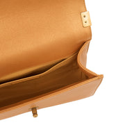 Picture of Chanel Shoulder Bag Boy - Medium in Metallic, Leather