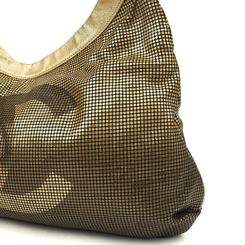 Picture of Chanel Tote Hobo in Metallic, Calfskin Leather