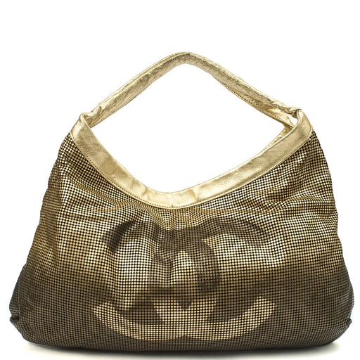 Picture of Chanel Tote Hobo in Metallic, Calfskin Leather