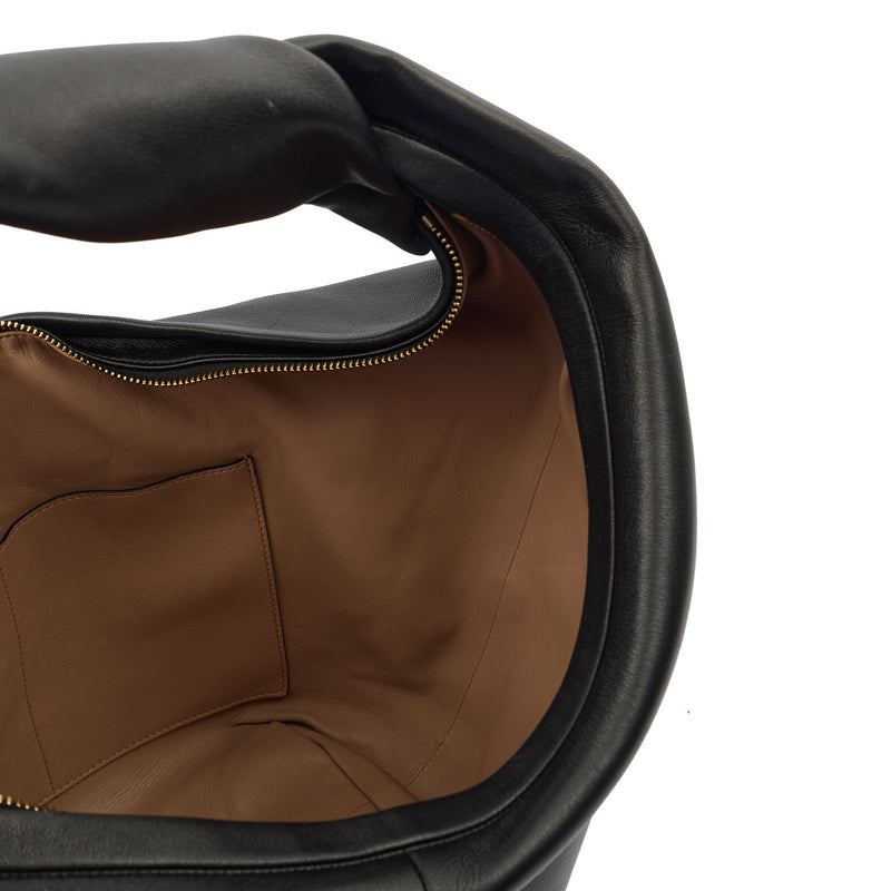 Picture of Valentino Tote Rockstud Hobo in Black, Calfskin