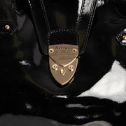 Picture of Aspinal of London Tote Berkeley in Black, Leather