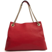Picture of Gucci Tote Soho Hobo in Red, Leather