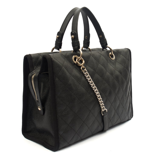 Picture of Chanel Tote Shopper Tote in Black, Caviar Leather
