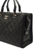 Picture of Chanel Tote Shopper Tote in Black, Caviar Leather