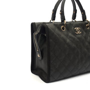 Picture of Chanel Tote Shopper Tote in Black, Caviar Leather