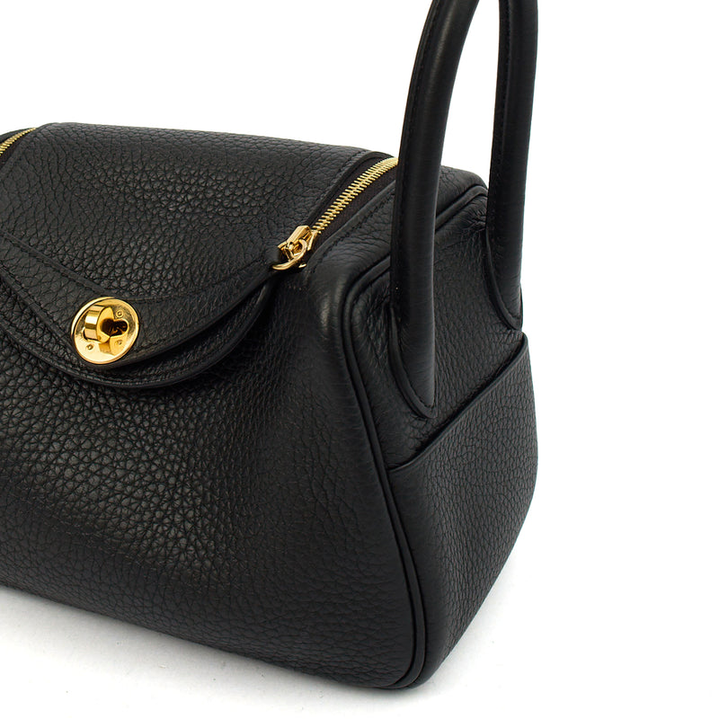 Picture of Hermes Mini Bag Lindy - Mini in Black, Clemence Leather