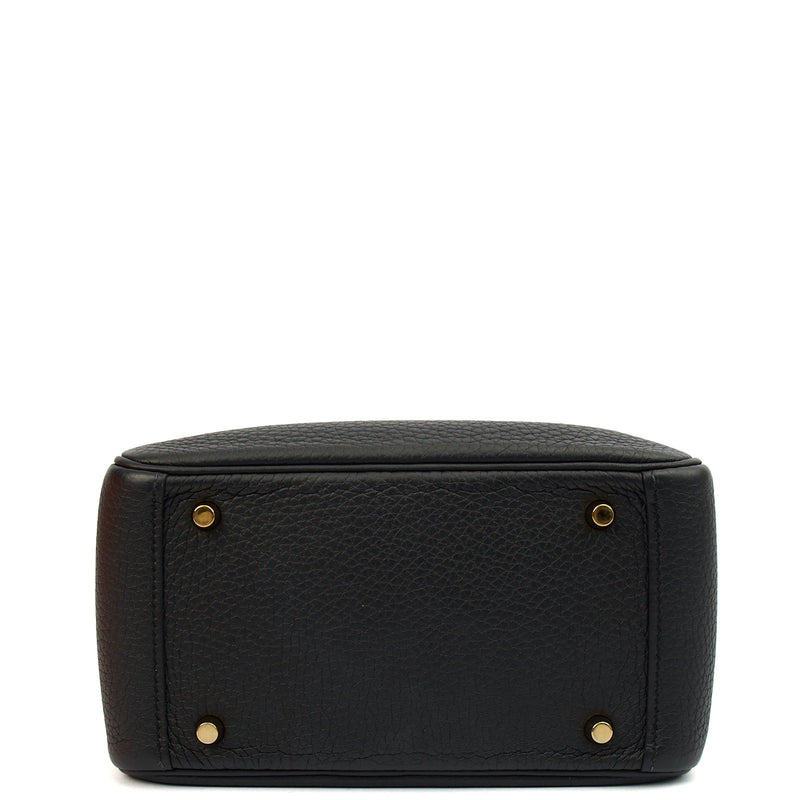 Picture of Hermes Mini Bag Lindy - Mini in Black, Clemence Leather