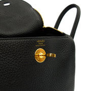Picture of Hermes Mini Bag Lindy - Mini in Black, Clemence Leather