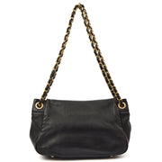 Picture of Chanel Shoulder Bag 3 Accordion Flap Bag in Black, Leather