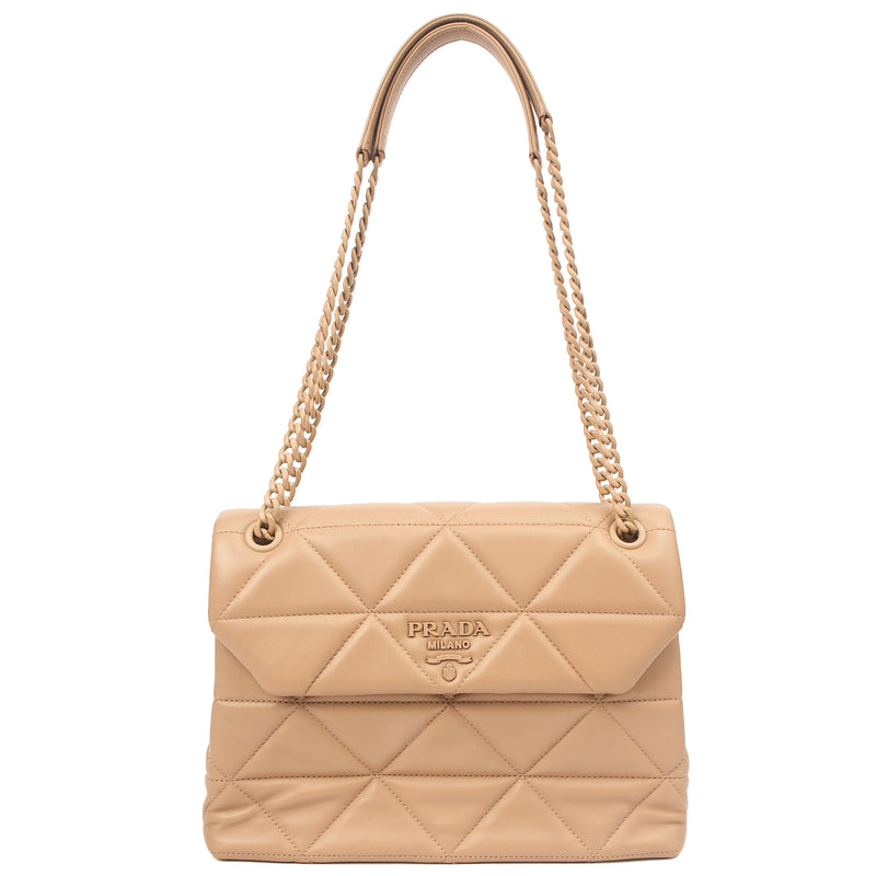 Picture of Prada Shoulder Bag Spectrum Zip Shoulder Bag in Brown, Leather