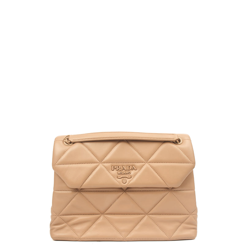 Picture of Prada Shoulder Bag Spectrum Zip Shoulder Bag in Brown, Leather