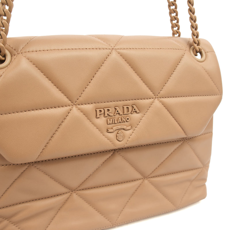 Picture of Prada Shoulder Bag Spectrum Zip Shoulder Bag in Brown, Leather