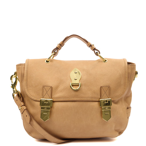 Picture of Mulberry Satchel Taylor Satchel  in Neutral, Leather
