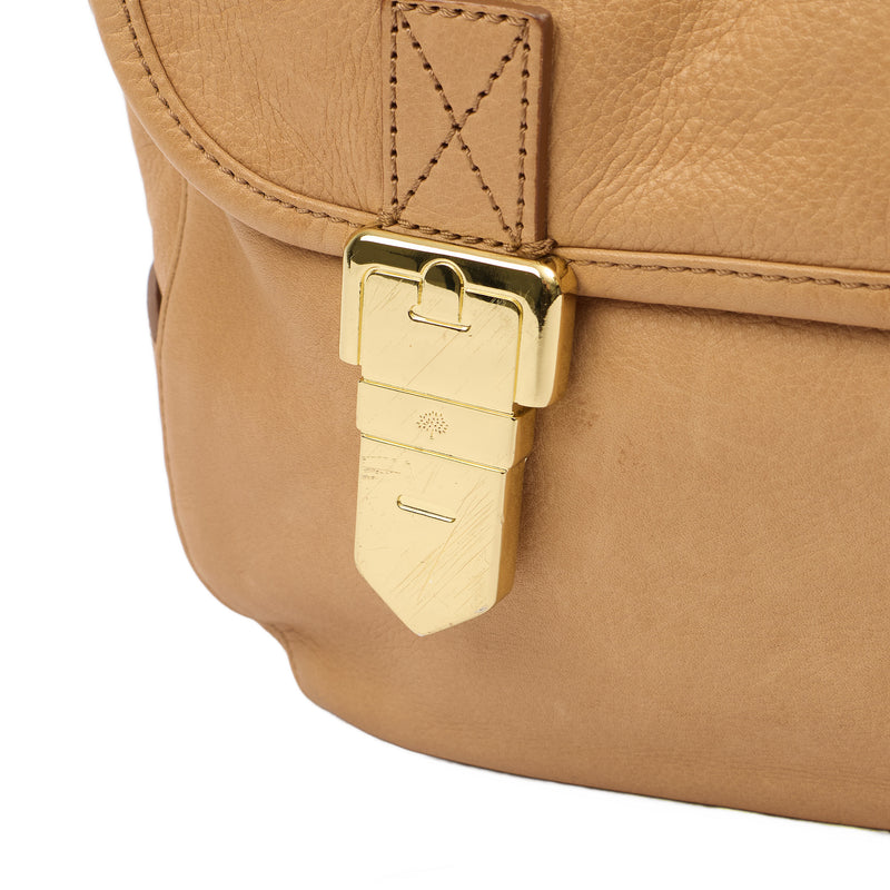 Picture of Mulberry Satchel Taylor Satchel  in Neutral, Leather