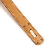 Picture of Hermes Top Handle Kelly 32 in Blue, Fabric