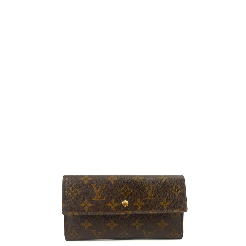Picture of Louis Vuitton Purse Emilie Wallet in Monogram, Canvas
