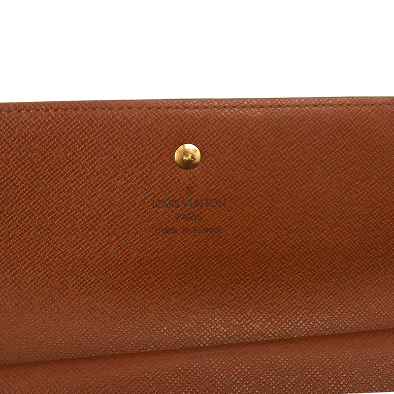 Picture of Louis Vuitton Purse Emilie Wallet in Monogram, Canvas