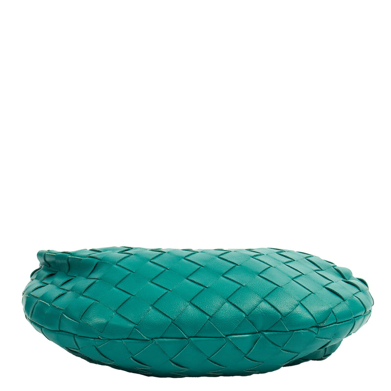 Picture of Bottega Veneta Mini Bag Jodie - Mini in Teal, Intrecciato Nappa