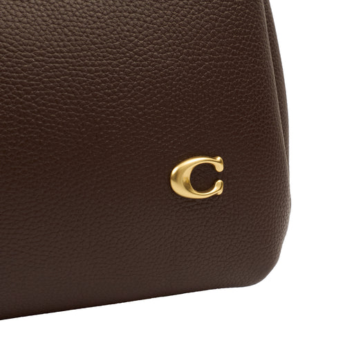 Picture of Coach Tote Lana Shoulder Bag in Maple, Leather