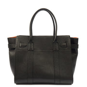 Picture of Mulberry Tote Zipped Bayswater in Black, Leather