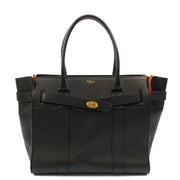 Picture of Mulberry Tote Zipped Bayswater in Black, Leather