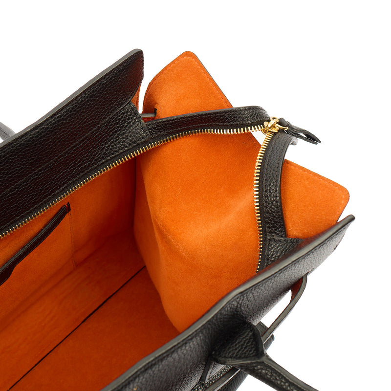 Picture of Mulberry Tote Zipped Bayswater in Black, Leather