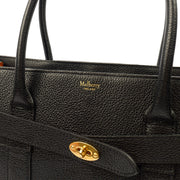 Picture of Mulberry Tote Zipped Bayswater in Black, Leather