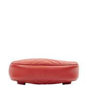 Picture of Gucci Cross Body Marmont Belt Bag in Red, Leather