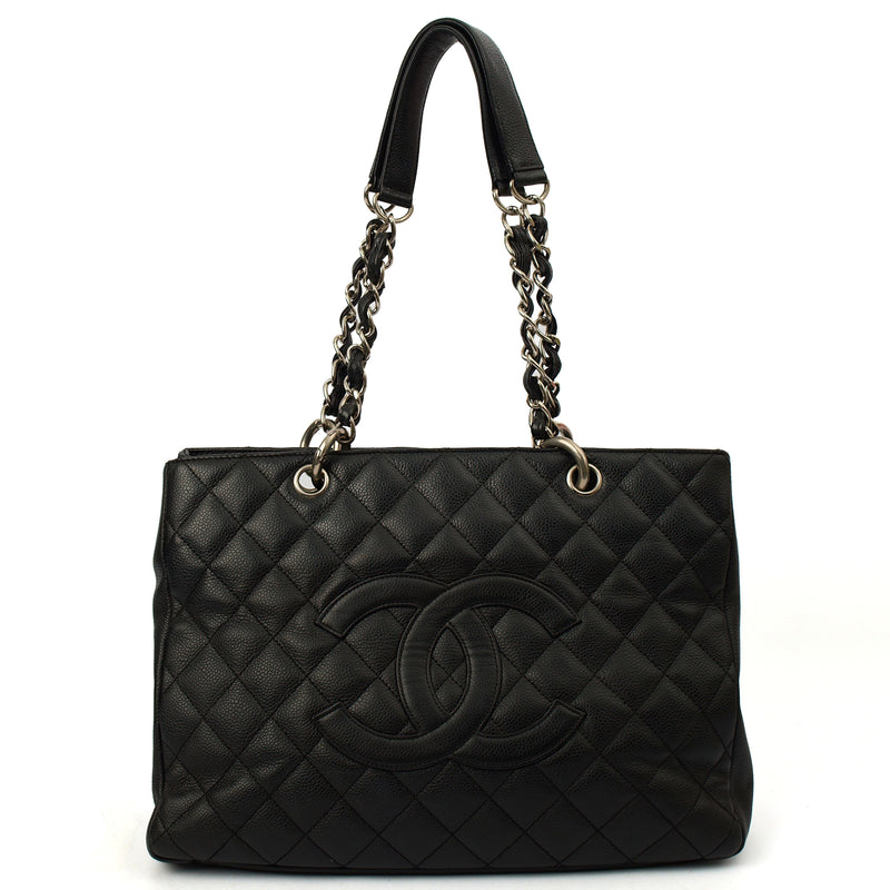 Picture of Chanel Tote Grand Shopping Tote in Black, Caviar Leather